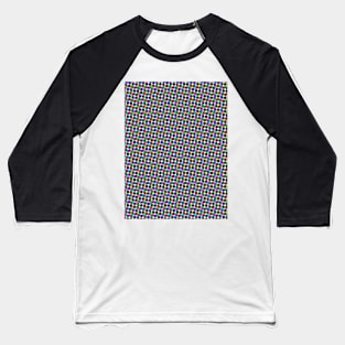 Halftone Dots Baseball T-Shirt